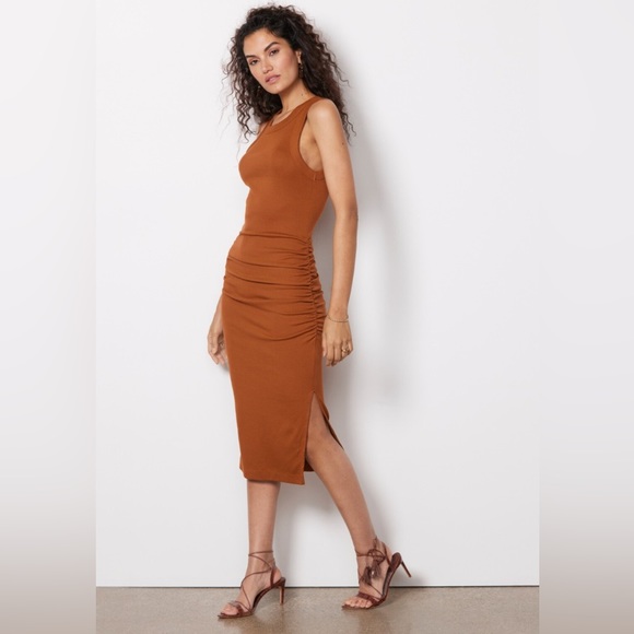 MICHAEL STARS ANTHROPOLOGIE NWOT WREN MIDI DRESS - Picture 10 of 14